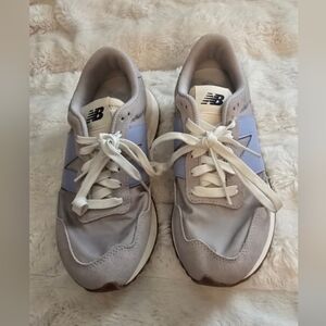 New Balance Womens 237 WS237GB Gray Sneakers Size 8 Classic, Like New